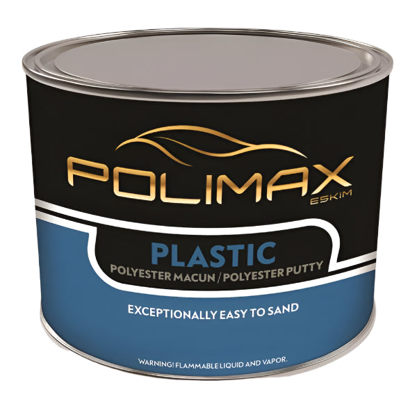 AUTOMOTIVE PLASTIC BODY FILLER POLIMAX 1 LITRE FREE DELIVERY Rapid Paints