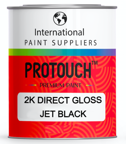 ProTouch Jet Black 2K Direct Gloss Car Paint