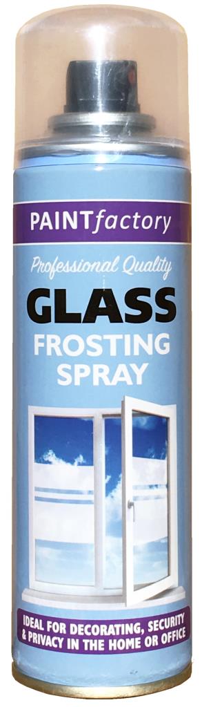 Frosted spray paint deals