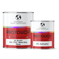 Couleur RAL Gris mousse code 7003 Peinture 2K