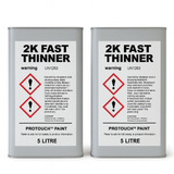 Diluyente rápido 2K para pintura, laca, imprimación, capa transparente