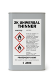 Universal 2K Thinner For Paint Lacquer Primer Clearcoat