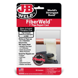 J-B Weld Pipe Repair Cast - 1" x 48" Versatile and Reliable Pipe Repair Solution Kit
