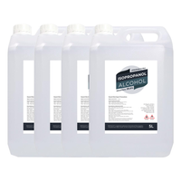 4x Isopropyl Alcohol IPA 99.99% 5L Cleaning  Disinfecting  Industrial Use Isopropanol