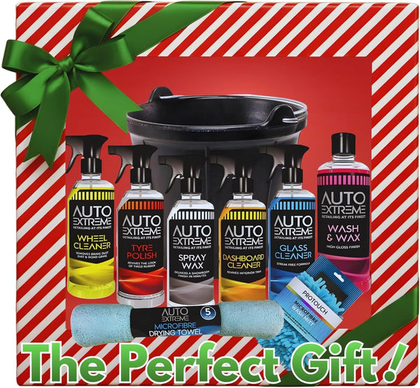 10 Piece Car Valeting Cleaning Kit Gift