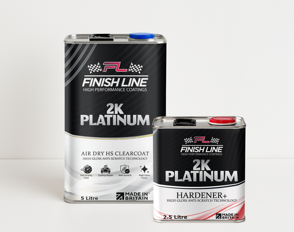 Finish Line 2K Platinum Air Dry Clearcoat 7.5 Litre Kit