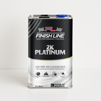 Finish Line 2K Platinum Air Dry Clearcoat 7.5 Litre Kit