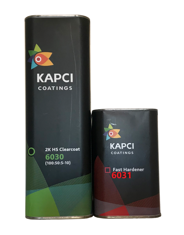 Kapci 6030 2K HS Clear Lacquer + 6031 Extra Fast Hardener 7.5 Litre Kit