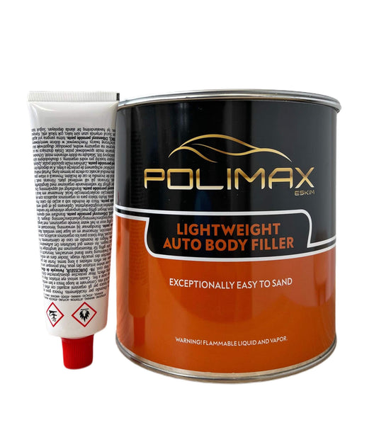 Polimax Car Body Filler Lightweight - Hardener Included