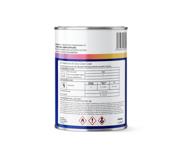 NEW Kapci 6050 2K HS 2:1 Anti Scratch Clearcoat Kit with Extra Fast NEW Kapci 6050 2K HS 2:1 Anti Scratch Clearcoat Kit with Extra Fast