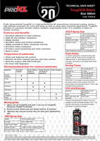 ProXL ToughOx Truck Bed Liner Black 1 Litre Kit