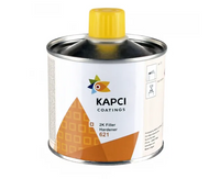 Kapci 2K High Build Black Car Filler Primer Spray Kit de 1,25 litros