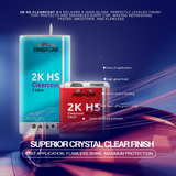 Finish Line 2K HS Clearcoat 7.5 Litre Kit