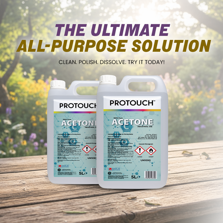 Protouch Acetone Industrial Use, Solvent Laboratories, Thinning, 99.9% ...