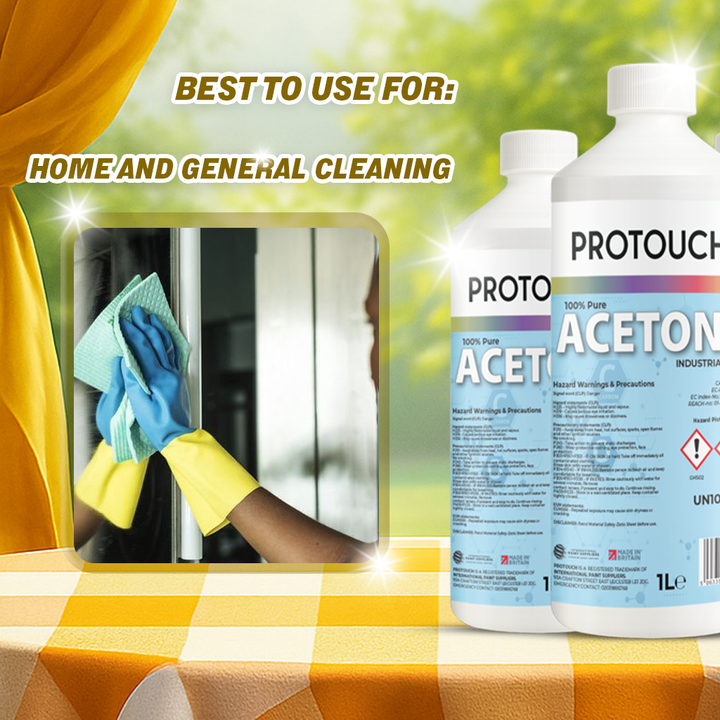 Protouch Acetone Industrial Use, Solvent Laboratories, Thinning, 99.9% ...
