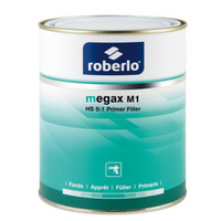 Roberlo Megax M1 HS 2K Primer Filler Light Grey 4 Litre