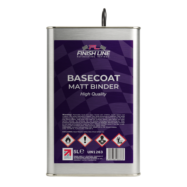 Finish Line Basecoat Matt Binder 5 Litre