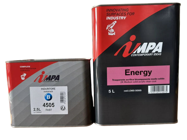 Impa Energy 2K Clear Lacquer Kit 7.5L