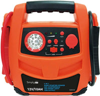 Simply Auto 4-1 Jump Starter 10Ah