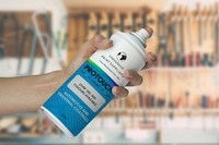 Protouch Gloss Black Spray Paint Aerosol 500ml, Fast-Drying, Easy To Use