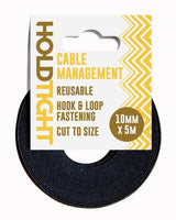 Hold Tight Cable Management Reusable and Weatherproof Straps 5M