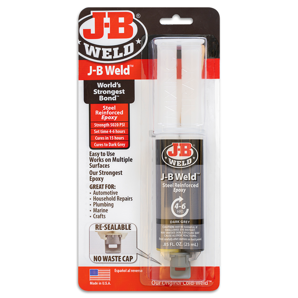 JB Weld 50165 Original Epoxy Syringe Dark Grey 25ml