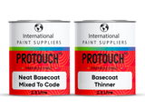 Peugeot Blanc Banquise Code EWP Neat Basecoat Peinture en aérosol pour voiture