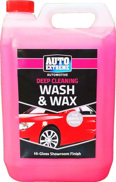 Shampoing nettoyant pour voiture Wash and Wax 3 litres Auto Extreme