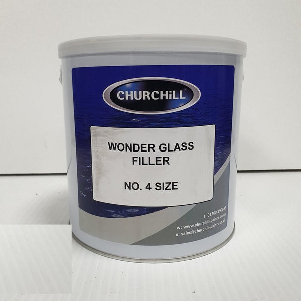 Relleno de fibra de vidrio 2,5 litros Churchill Wonder Glass