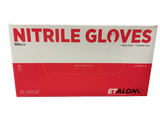 Guantes de nitrilo extra grandes (se adapta a grandes), paquete de 100