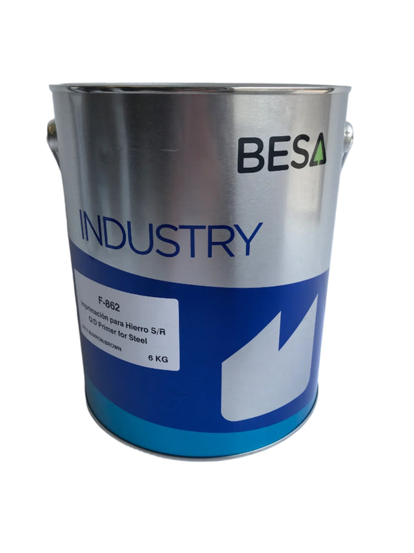 BESA F862 Marron Brown Oxide Q/D Synthetic Primer 6KG
