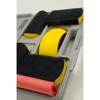 Kit de ponçage Fast Mover Tools, blocs incurvés, 6 pièces dans un étui