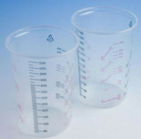 Gobelets de mélange de peinture en plastique 600ML Fast Mover