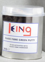 King Fibreglass Green Putty 3KG