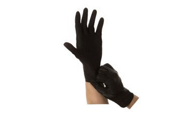 Gerko Black Nitrile Disposable Gloves 100pcs