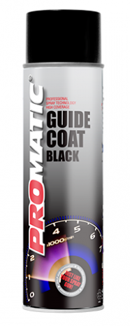 Promatic Black Guide Coat Spray Paint Aerosol 500ML