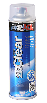 ProXL 2K Clearcoat Clear Lacquer Spray Aerosol 500ml