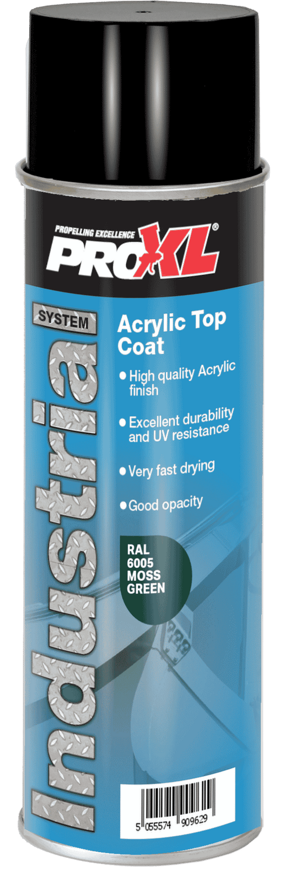 ProXL Industrial Acrylic Topcoat Aerosol 500ML - Ral Colours