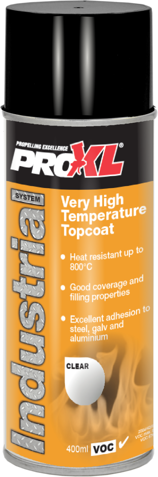 ProXL Very High Temperature Clearcoat Clear Lacquer Spray Aerosol 400ml