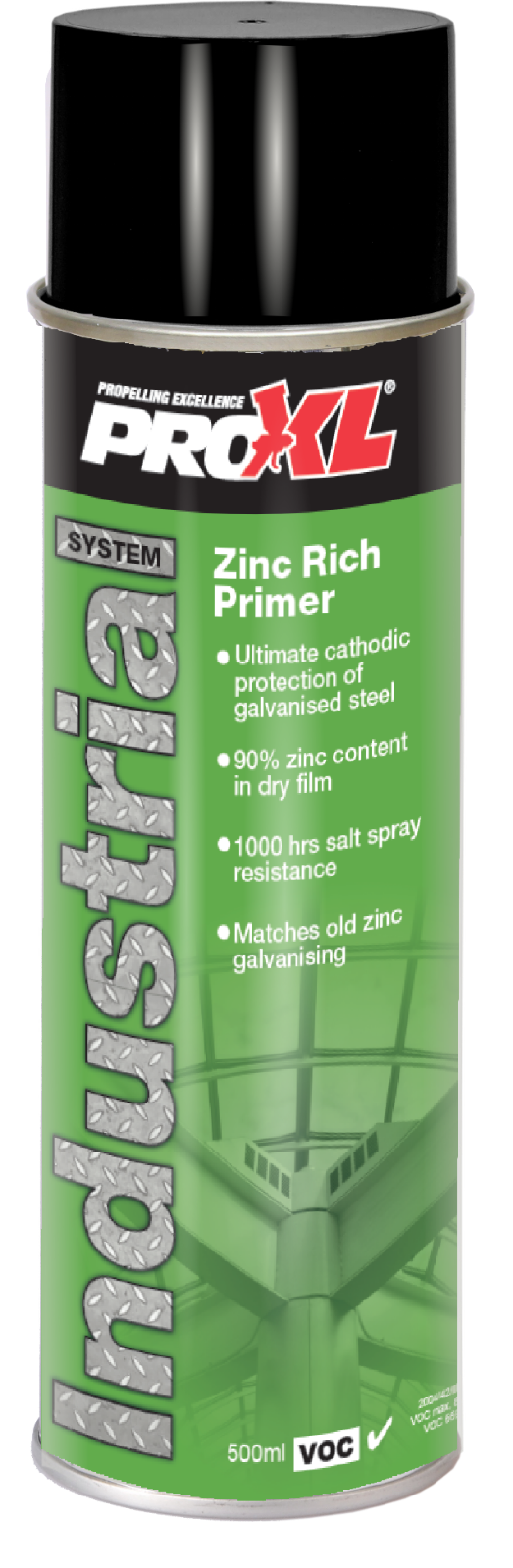 ProXL Zinc Rich Primer Spray Aerosol Industrial 500ml