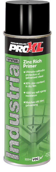 ProXL Zinc Rich Primer Spray Aerosol Industrial 500ml