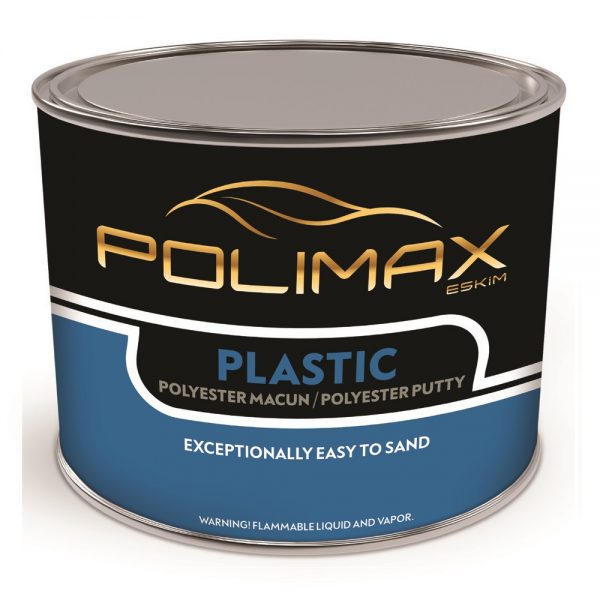 Polimax Remplisseur de carrosserie en plastique 1 litre