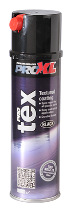 PROXL PROTEX Pintura Parachoques Negra Texturizada Aerosol 500ML