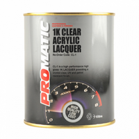 Promatic 1K Clearcoat Lacquer Ready For Use 1 Litre
