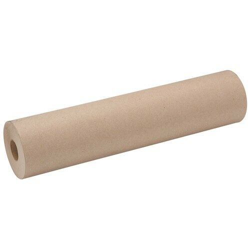 Q1 Brown Car Paint Masking Paper Roll 12 Inch x 55 Metre