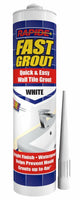 Rapide Fast Grout White Sealant Tube Quick and Easy To Use