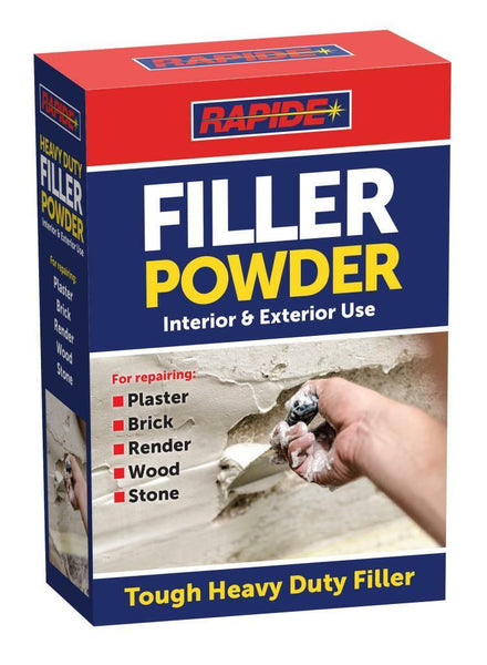 Rapide Filler Powder 600G Tough Heavy Duty All Purpose Filler Interior Exterior