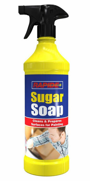 Rapide Sugar Soap Concentrated Cleans Grime Dirt Nicotine Predecorating Liquid Cleaner