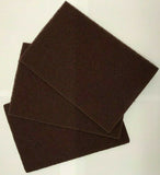 Non Woven Scotch Abrasive Scuff Pads 6 x 9"