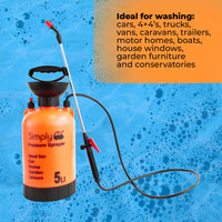 Simply Auto 5L Portable Car Pressure Washer